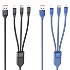 Cable 3-in-1 “U104 Ultra” 6A charging data sync