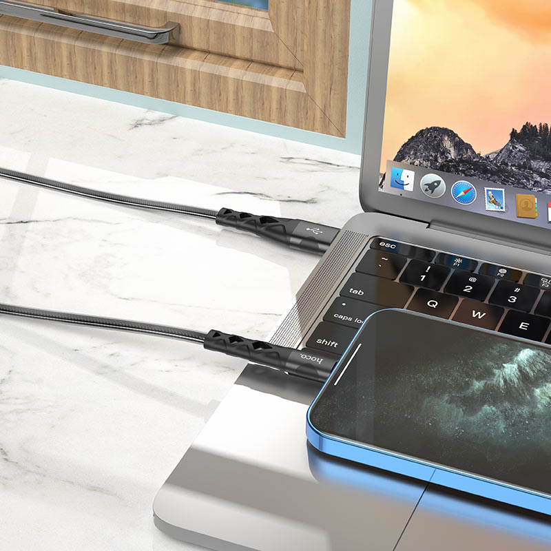 Cable USB to Lightning “U105 Treasure” charging data sync