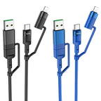 Cable 4-in-1 USB / Type-C to Lightning / Type-C “U106 Moulder”