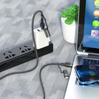 Cable 4-in-1 USB / Type-C to Lightning / Type-C “U106 Moulder”