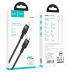 Cable Type-C to Lightning “U106 Moulder” PD charging data sync
