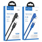 Cable Type-C to Type-C “U108” 100W charging data sync