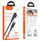 Cable Type-C to Type-C “U108” 100W charging data sync