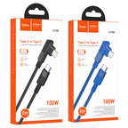 Cable Type-C to Type-C “U108” 100W charging data sync