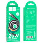 Cable Type-C to Lightning “U110” PD charging data sync