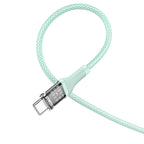 Cable Type-C to Type-C “U111 Transparent Discovery Edition” 60W