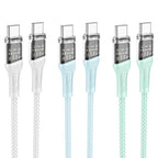 Cable Type-C to Type-C “U111 Transparent Discovery Edition” 60W