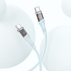 Cable Type-C to Type-C “U111 Transparent Discovery Edition” 60W