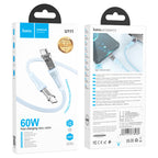 Cable Type-C to Type-C “U111 Transparent Discovery Edition” 60W