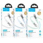 Cable Type-C to Type-C “U111 Transparent Discovery Edition” 60W