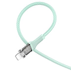 Cable Type-C to Lightning “U111 Transparent Discovery Edition” PD