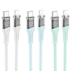 Cable Type-C to Lightning “U111 Transparent Discovery Edition” PD