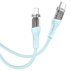 Cable Type-C to Lightning “U111 Transparent Discovery Edition” PD