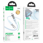 Cable Type-C to Lightning “U111 Transparent Discovery Edition” PD