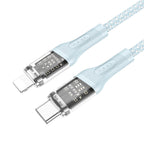 Cable Type-C to Lightning “U111 Transparent Discovery Edition” PD