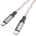 Cable Type-C to Type-C “U112 Shine” 60W fast charge