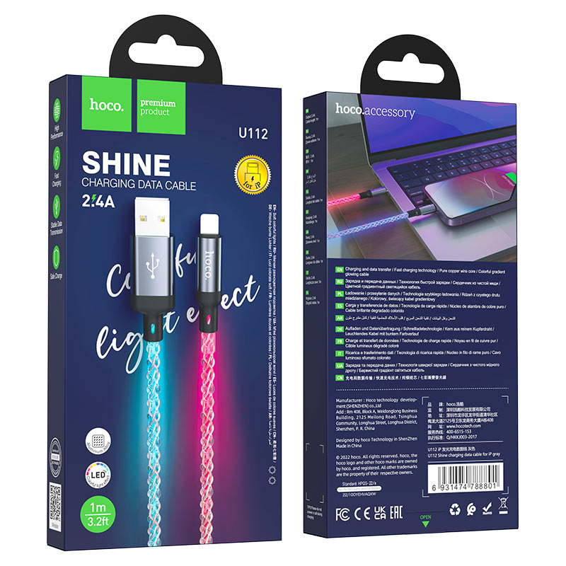 Cable USB to iP “U112 Shine”