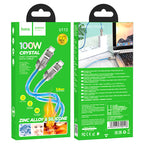 Cable Type-C to Type-C “U113 Solid” 100W fast charge