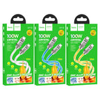 Cable Type-C to Type-C “U113 Solid” 100W fast charge