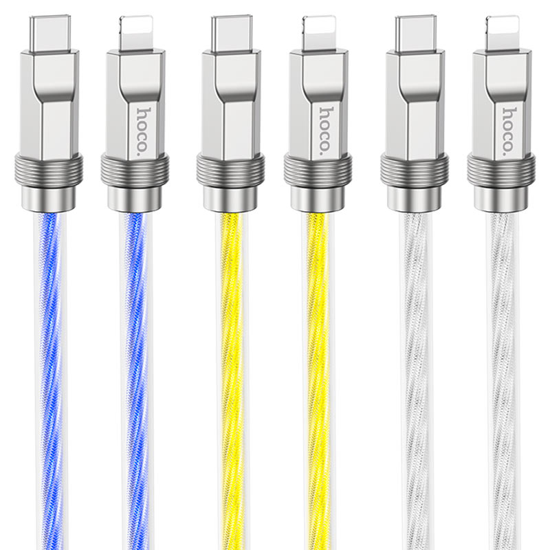 Cable Type-C to iP “U113 Solid” PD 20W fast charge