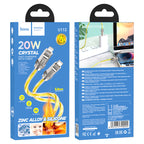 Cable Type-C to iP “U113 Solid” PD 20W fast charge