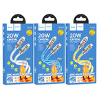 Cable Type-C to iP “U113 Solid” PD 20W fast charge
