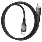 Cable Type-C to Type-C “U115 Transparent Discovery Edition” 100W fast charge