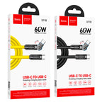 Cable Type-C to Type-C “U118 Triumph” 60W fast charge