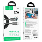Cable Type-C to iP “U118 Triumph” PD 27W fast charge