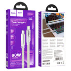 Cable Type-C to Type-C “U119  Machine” 60W fast charge