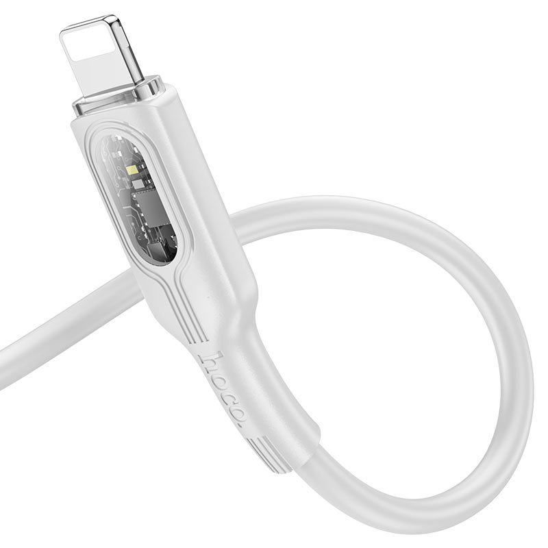 Cable USB to iP “U120 Transparent explore”