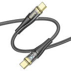 Cable Type-C to Type-C “U121 Gold standard” 60W fast charge