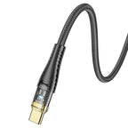 Cable Type-C to Type-C “U121 Gold standard” 60W fast charge
