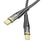 Cable Type-C to Type-C “U121 Gold standard” 60W fast charge