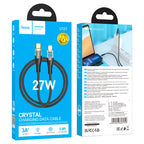 Cable Type-C to iP “U121 Gold standard” PD 27W fast charge