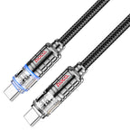 Cable Type-C to Type-C “U122 Lantern” 60W fast charge