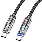 Cable Type-C to Type-C “U122 Lantern” 60W fast charge