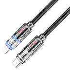 Cable Type-C to iP “U122 Lantern” PD 27W fast charge