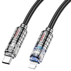 Cable Type-C to iP “U122 Lantern” PD 27W fast charge