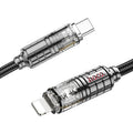 Cable Type-C to iP “U122 Lantern” PD 27W fast charge