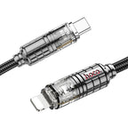 Cable Type-C to iP “U122 Lantern” PD 27W fast charge
