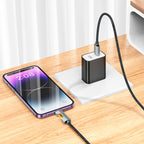 Cable Type-C to iP “U123 Regent” PD 27W fast charge
