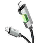 Cable Type-C to iP “U123 Regent” PD 27W fast charge