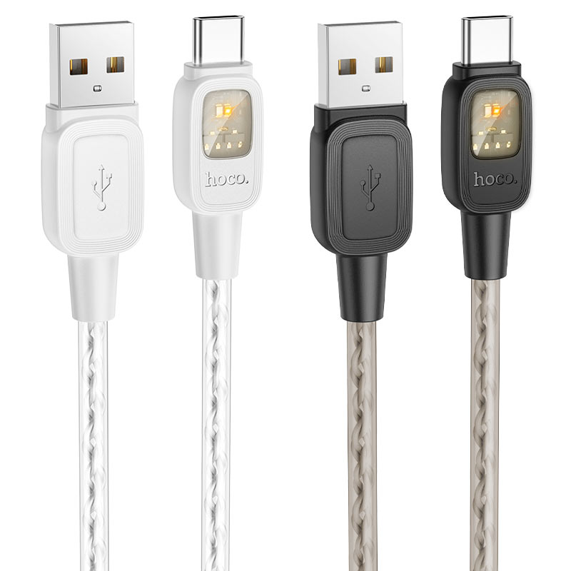 Cable USB to Type-C “U124 Stone” intelligent power-off