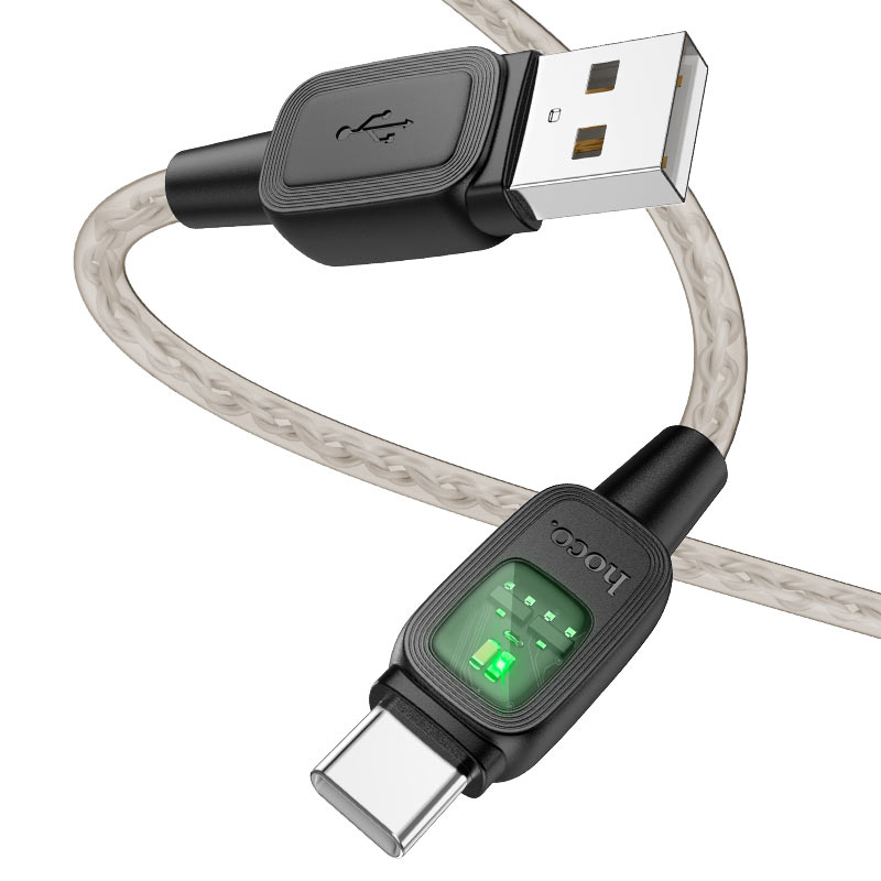 Cable USB to Type-C “U124 Stone” intelligent power-off