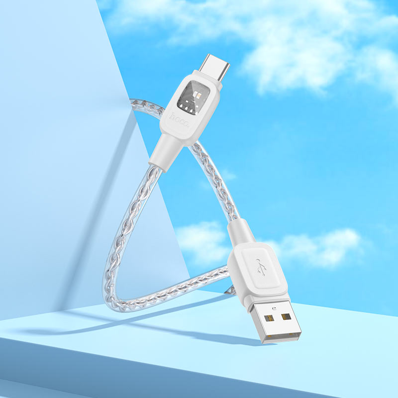 Cable USB to Type-C “U124 Stone” intelligent power-off