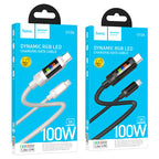 Cable Type-C to Type-C “U126 Lantern” PD 100W fast charge