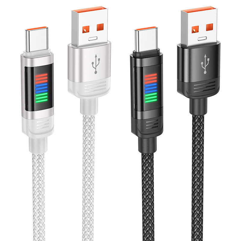 Cable USB to Type-C “U126 Lantern” 5A fast charge