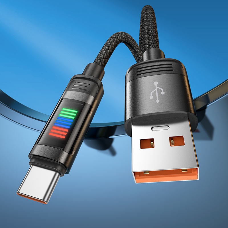 Cable USB to Type-C “U126 Lantern” 5A fast charge