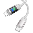 Cable Type-C to iP “U126 Lantern” PD 27W fast charge